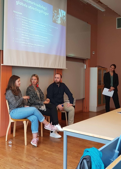 Paneldeltagare pandelsamtal 1